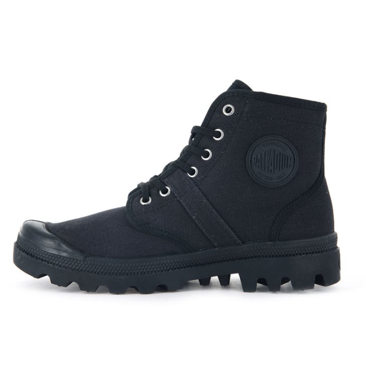 Bottes Palladium Pallabrousse Homme Noir | FR XLI385D